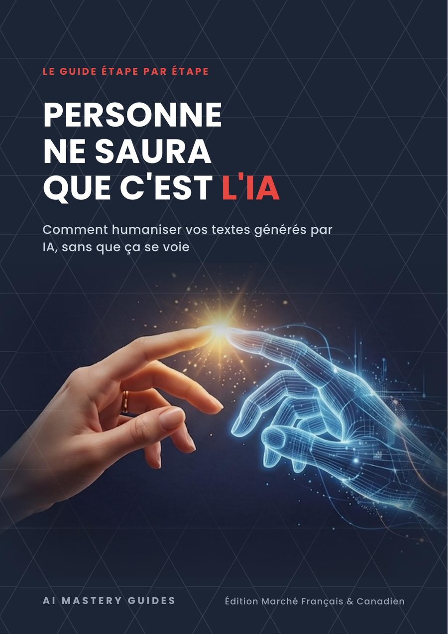 Couverture — Personne Ne Saura Que C'est l'IA